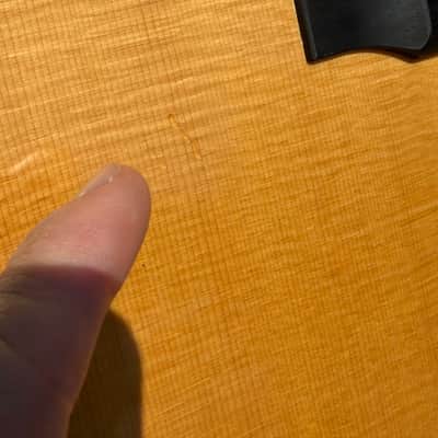 2012 Thomas Rein RJN5 Premium Boutique Acoustic Guitar Lutz Spruce / Malaysian Blackwood image 13