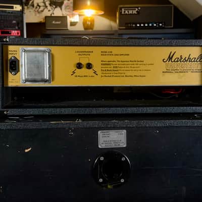 Marshall Valvestate 100V Model 8100 - 100-Watt Guitar Amp Head & Cab 1991 - Black Bild 5
