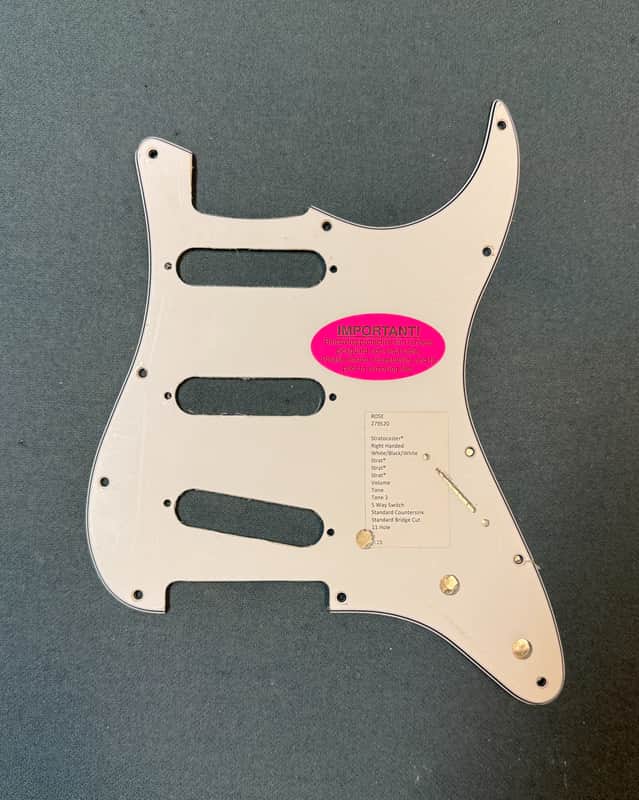 Warmoth SSS Strat Pickguard 2026 New image 1