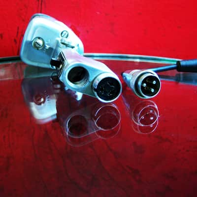 Vintage 1950's Astatic 77 / 77A / 77L dynamic cardioid microphone w cable Multi Z WORKS Shure 55S image 17