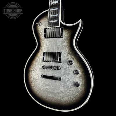 ESP Original Series Eclipse Custom Silver Liquid Metal Burst w/case E5231252 image 3