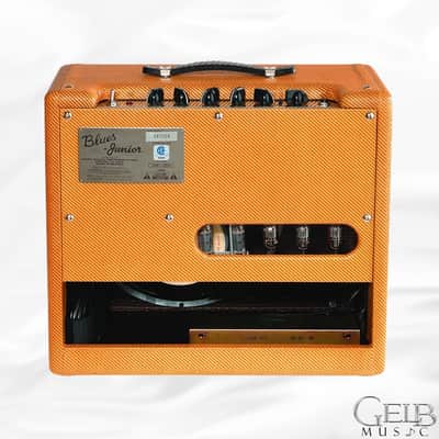 Fender Limited Edition Blues Junior Lacquered Tweed All Tube Guitar Combo Amp, 12" Jensen C12-N image 2