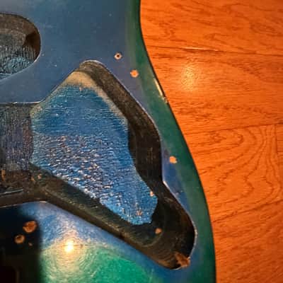 Stratocaster body - Blue image 4