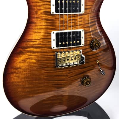 PRS Custom 24 10-Top Dark Cherry Burst Flame Maple Ser#: 0390927 image 2