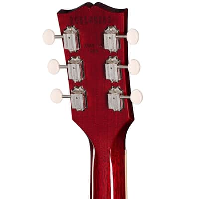 Gibson ES-330 Hollow Body Guitar w/ P-90 Pickups and Hardshell Case - Sixties Cherry image 8