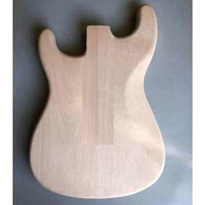 Stratocaster Style Electric Guitar HH Body, Mahogany image 2