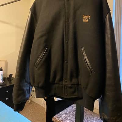 RARE Fender Jacket Men’s L Holloway College Jacket 2000 - Leather and image 2
