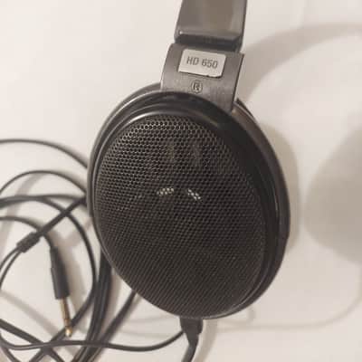 Sennheiser HD 650 Reference Headphones 2010s - Black image 2