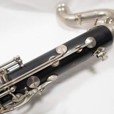 Selmer-Paris Selmer Paris Model 33 Professional Wood Bass Clarinet, Beautiful Silver, Low Eb image 14