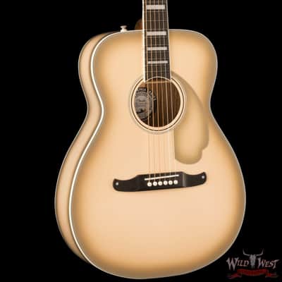 Fender Limited Edition California Vintage Malibu Antigua Finish Electric Acoustic with Hardshell Case image 2