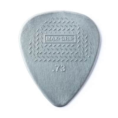Dunlop 449P.73 Nylon Max-Grip .73 mm Standard Guitar Picks, 12 Pack Bild 1