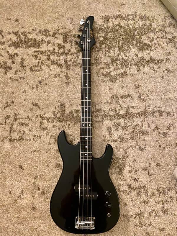 El Degas Short Scale Bass 1980s Black image 1