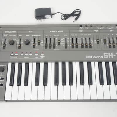 [SALE Ends Sep 3] Roland SH-101 Monophonic Analog Synthesizer Keyboard Perfect Working w/ 100-240V PSU