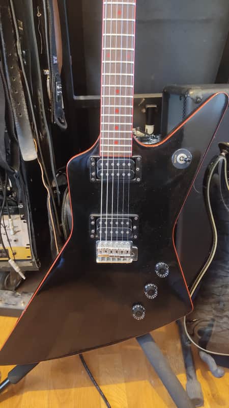 Hohner Ex Devil 1987 Red Explorer Rare image 1