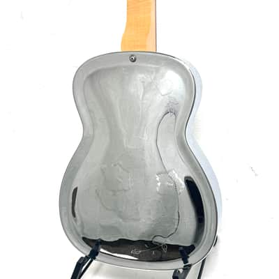 Dobro Model 33H Square Neck Resonator Guitar 1980 - Chrome image 3
