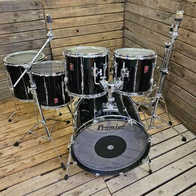 Premier APK Vintage Drum Kit, Black USED! RKAPK290426 image 3