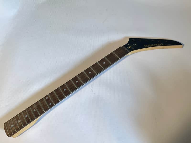1986 Kramer USA Pacer American R2 Pointy Guitar Neck 22 Fret Floyd Ready Small Logo image 1