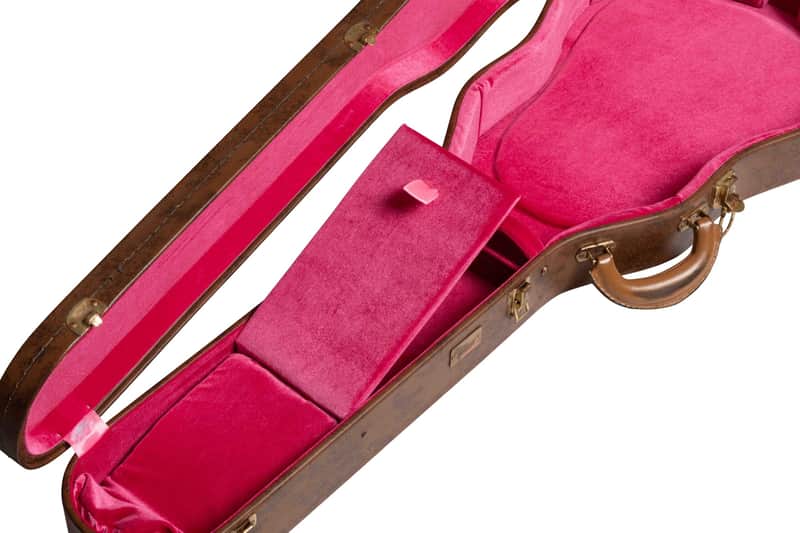 Gibson Accessories ASLFTCASE-5L-LPS-AG Lifton Historic Hardshell Case Les Paul Brown/Pink Aged imagen 1