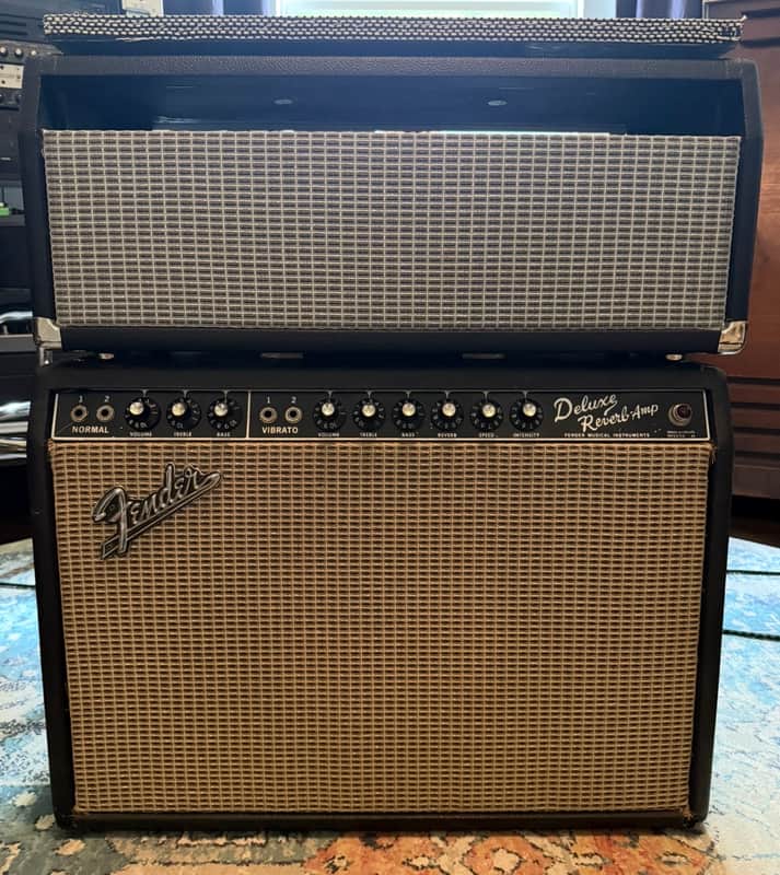 1966 Fender Deluxe Reverb - Includes Headshell image 1