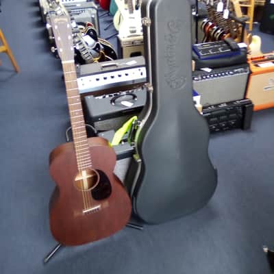Martin 0015 ac/elec mahogany guitar and case image 1