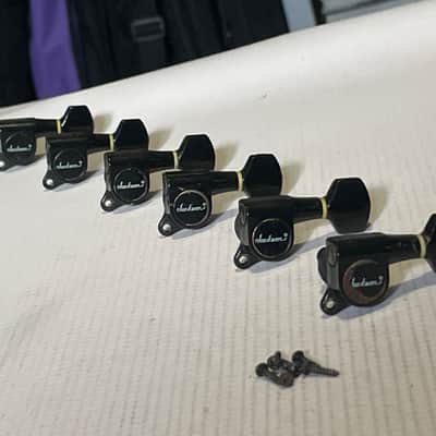 1980's Japan Charvel Jackson Model Series R Logo Tuners Tuning Pegs 6 In Line image 1