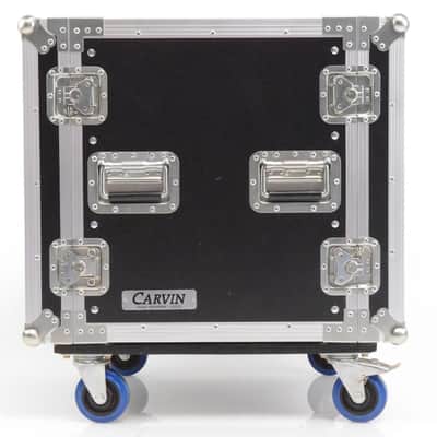 Carvin Road Warrior 12U 12 Space ATA Road Flight Case w/ Wheels Casters #29950 image 5