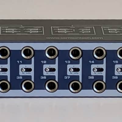 Samson S-Patch Plus 48-Point Audio Patchbay - Blue image 3