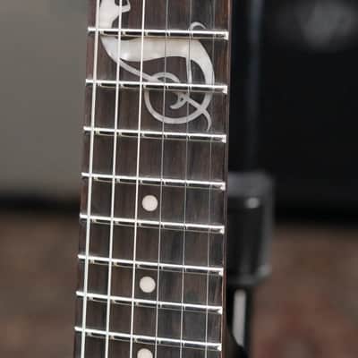 ESP LTD James Hetfield Signature Snakebyte Electric Guitar - Satin Black with Hardshell Case image 8