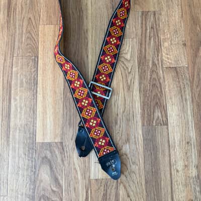 Immagine Ace Vintage Red/Orange Honeycomb Strap 1960s - 3
