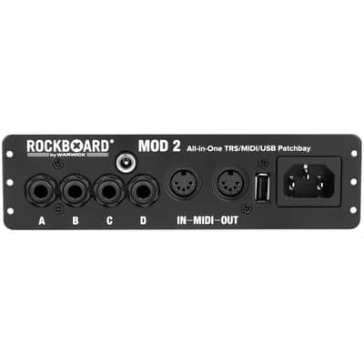 MOD 2 V2 Patchbay TRS MIDI USB Rockboard image 2