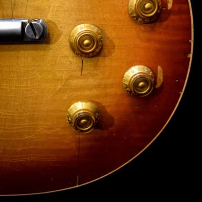 Dax&Co. Heavy Aged USA Gibson Les Paul 60's Sunburst Relic W/ Case image 9