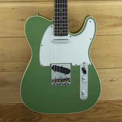 Fender Custom Shop Roasted 60 Tele Custom Journeyman Relic Faded Aged Cadillac Green R141795 Bild 3