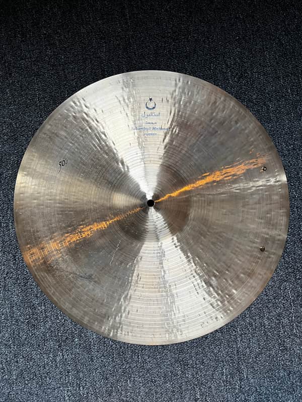 Used Istanbul Mehmet Nostalgia 50's Sizzle 20" Ride 1842g w/ video demo of actual cymbal for sale image 1