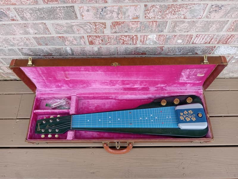 Vintage 1954 Gibson Century Lap Steel Guitar w/ Original Lifton Hardshell Case! image 1