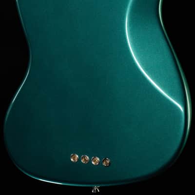 Fender Adam Clayton Jazz Bass, Rosewood Fingerboard, Sherwood Green Metallic (158) image 2