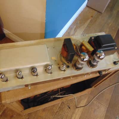 FENDER 3X10 BANDMASTER AMPLIFIER 1960 - RARE BROWN image 12