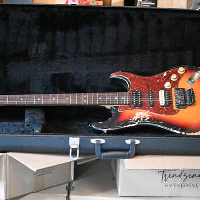 LsL Instruments Saticoy Mars Tribute Electric Guitar bought 2022 new - 3-Color Sunburst image 4