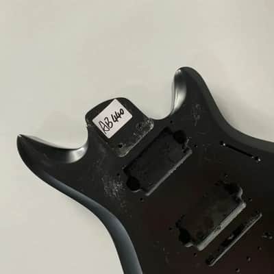 Solid Basswood Guitar Double Cutaway Body DIY Project image 2