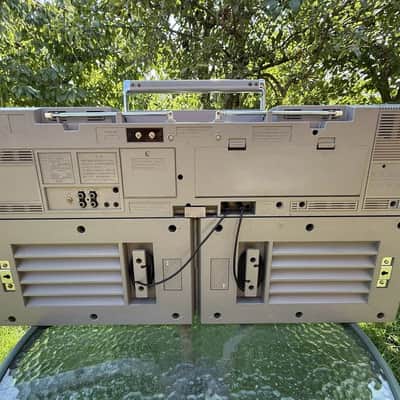 Toshiba RT-S 98 Rare Vintage Boombox Ghetto blaster Warranty Cassette Serviced image 23
