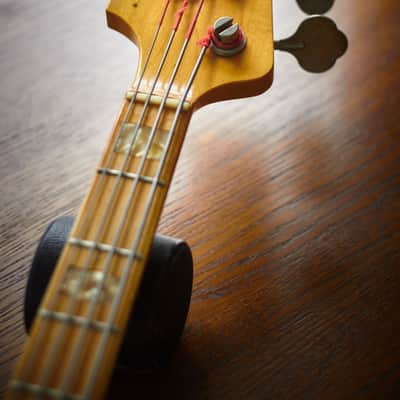 Aria Pro II JB-600N Jazz Bass 1977 Aged Natural Gloss image 2