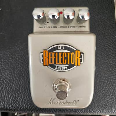 Marshall RF-1 Reflector Reverb Pedal 2010s - Silver image 2