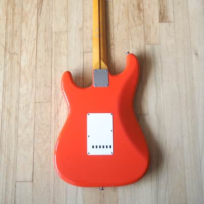 1983 Fender Stratocaster '57 Reissue Fullerton American Vintage Fiesta Red w/ohc, Hangtags image 2