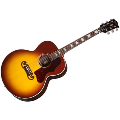 SJ-200 Studio Rosewood Satin Rosewood Burst  + Etui Gibson image 1