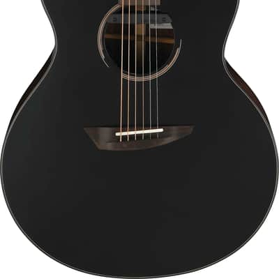 Ibanez JGM10-BSN Jon Gomm Signature Acoustic Guitar 6-String - Black Satin Top / Natural High Gloss Back and Sides + Cas image 1