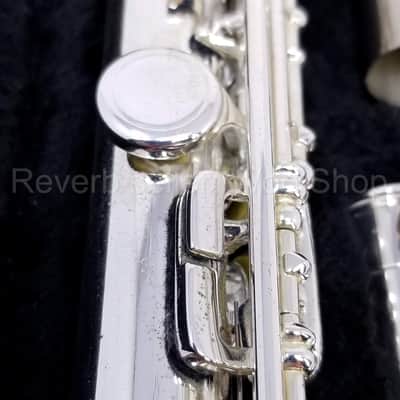 Antigua Vosi Student Closed Hole Silver-plated FLUTE # FL2110 w/ Hard Carry Case image 15