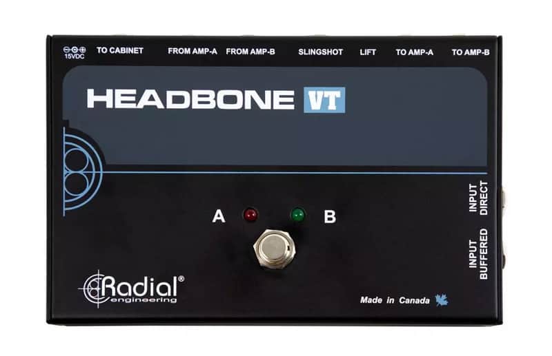 Radial Headbone VT Valve/Tube Amp Head Switcher image 1