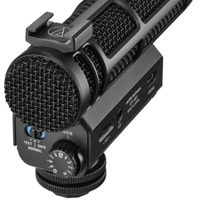 Audio Technica ATV-SG1 Professional Mono On-Camera Shotgun Microphone w - Li-ION image 9