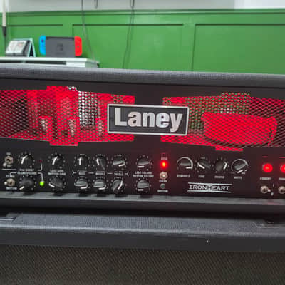 Laney IRT120H Ironheart 120-Watt Tube + IRT212 2x12 Cabinet image 2
