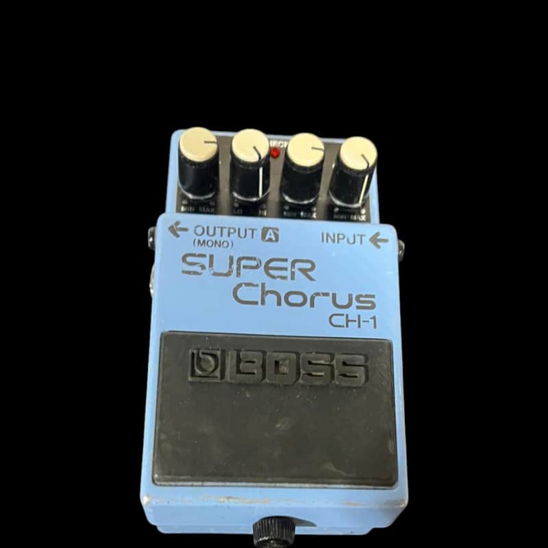 Boss CH-1 Super Chorus (Dark Gray Label) 2001 - Present - Blue - X15173 image 1
