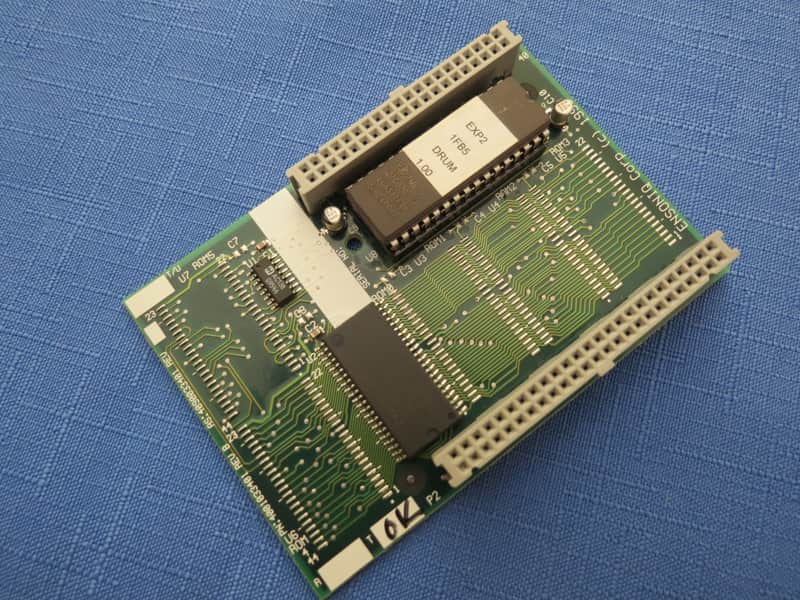 Ensoniq EXP-2 DRUM EXPANSION BOARD MR-RACK, MR, ZR, ASR X Pro - Worldwide Shipping image 1